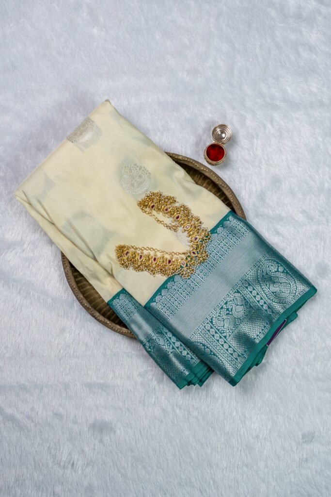 Semi Kanchipuram Silk Saree | VKSH069