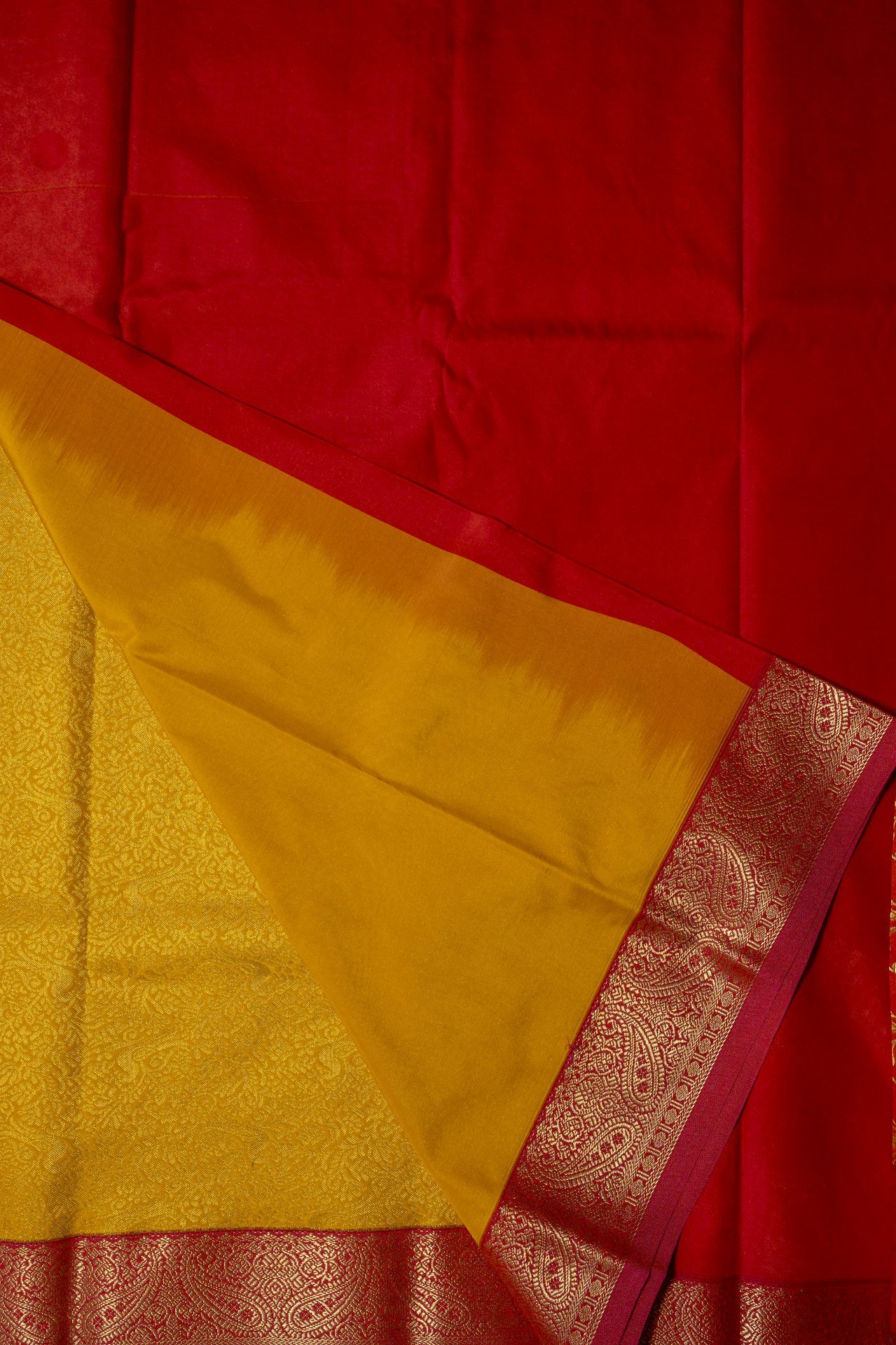 Brocade Kanchipuram Semi Silk Saree | VKSH0197 - Image 3