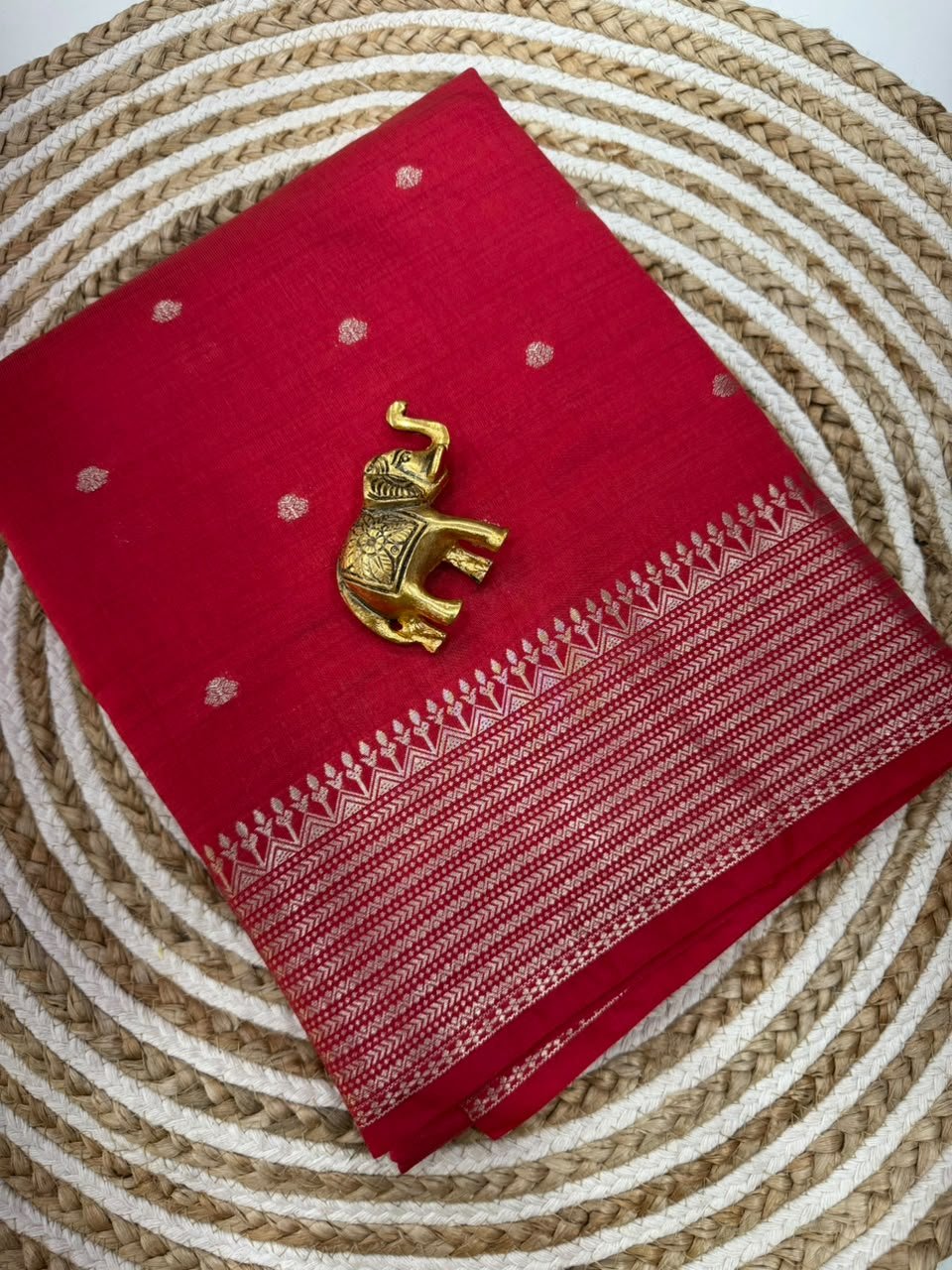 Semi Tussar Silk Saree | VKSH0346G