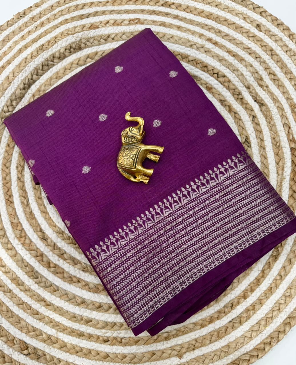 Semi Tussar Silk Saree | VKSH0346H