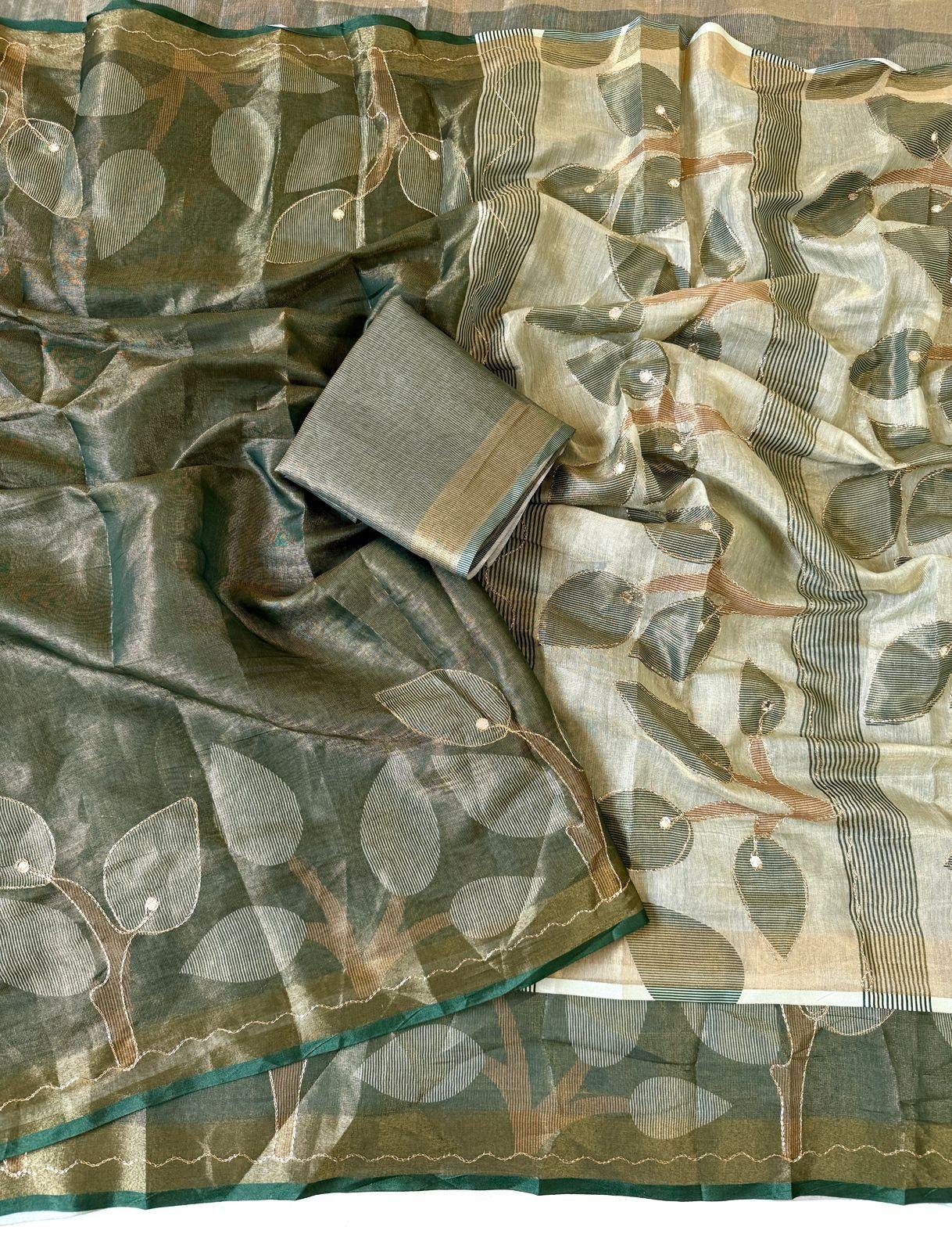 Soft Erode Zari Silk | VKSH0360D - Image 2