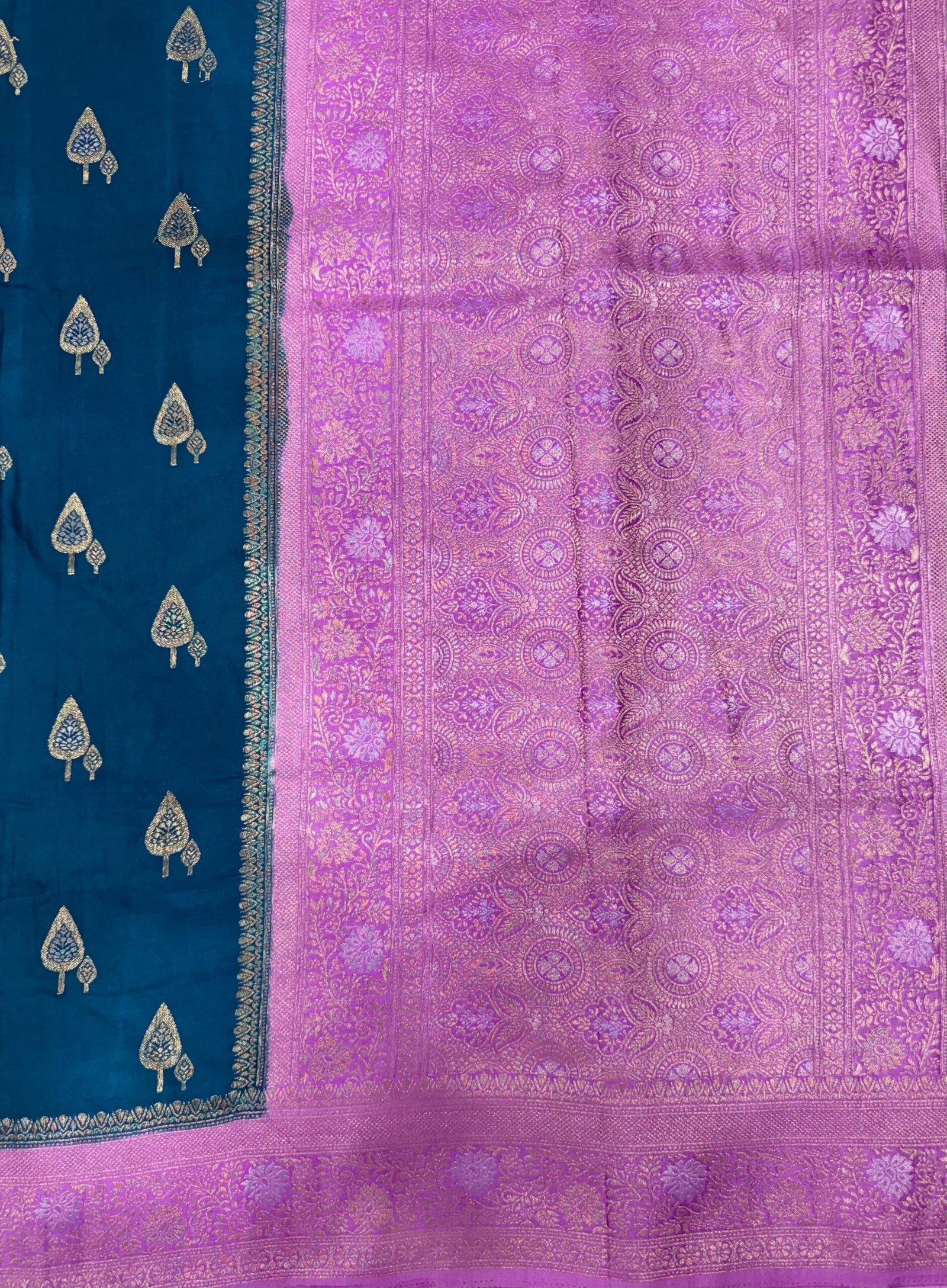 Banaras Mashru Silk | VKSK0472a - Image 2