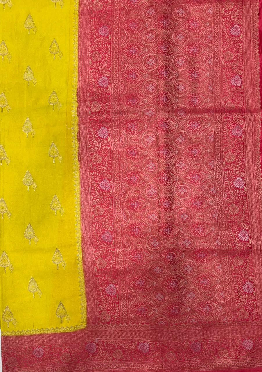 Banaras Mashru Silk | VKSK0472b - Image 3