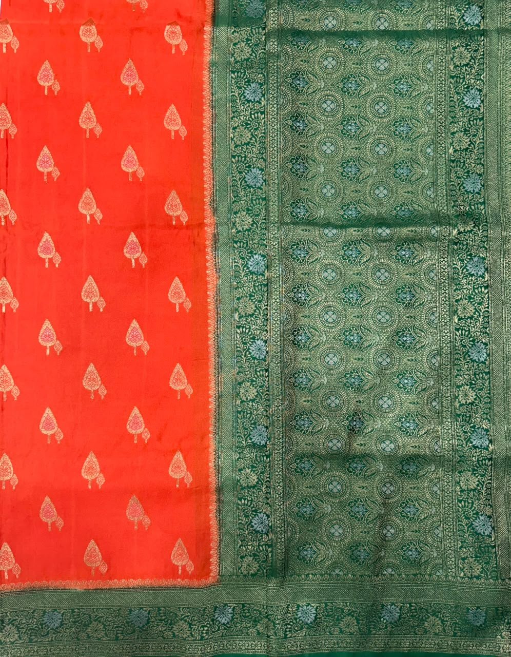 Banaras Mashru Silk | VKSK0472e - Image 3