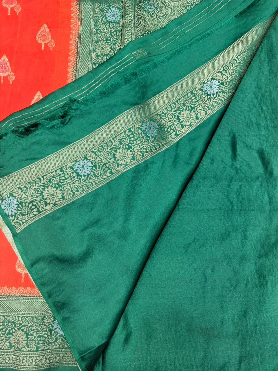 Banaras Mashru Silk | VKSK0472e - Image 2
