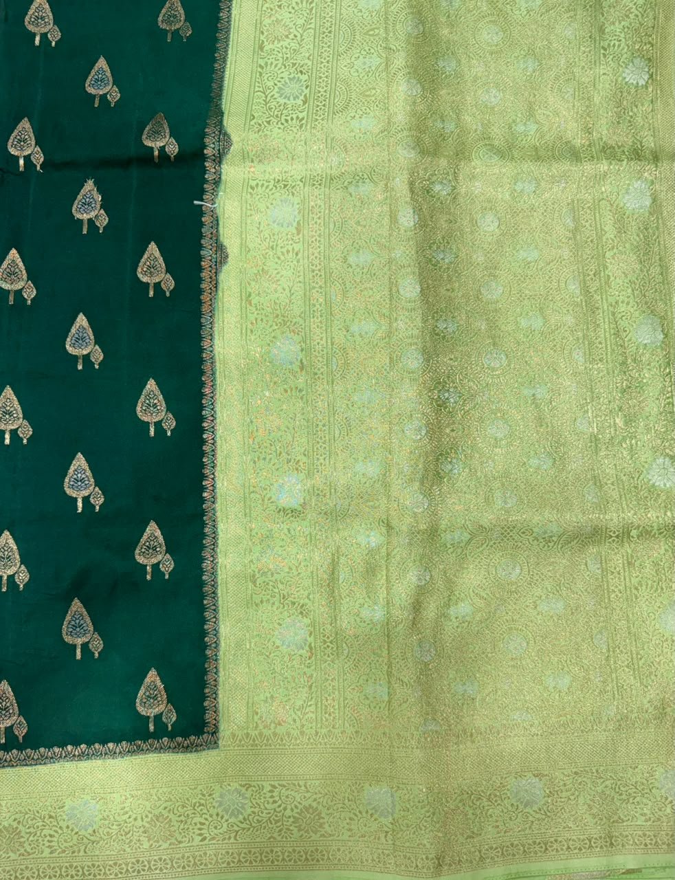 Banaras Mashru Silk | VKSK0472d - Image 2